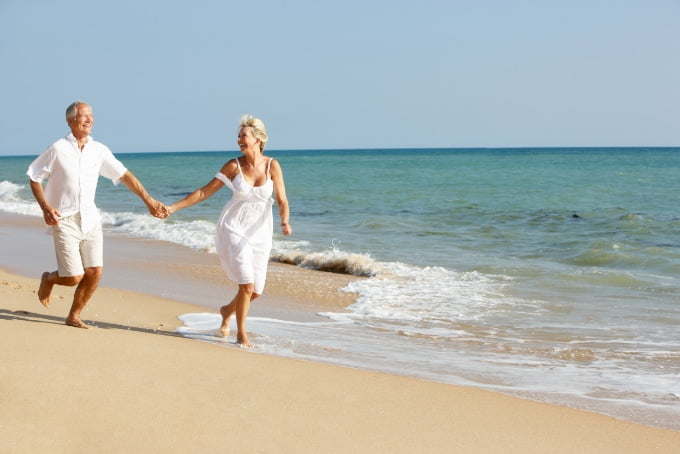 St. George Island - Couple on the Beach