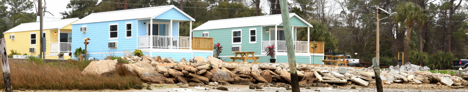 Forgotten Coast Cottages Bayfront Vacation Rentals